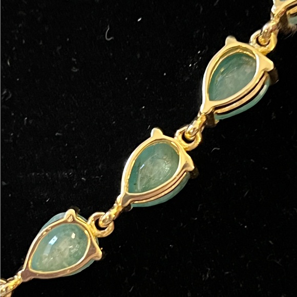 Genuine Zambian Emerald 18” necklace. GRA Certificate of Authenticity. NEW! - Picture 5 of 10